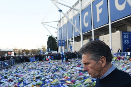 Claude Puel speaks of Leicester's incalculable grief