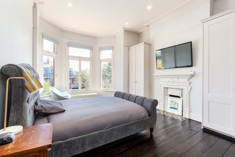 Main bedroom with built-in wardrobes