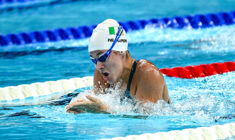 Róisín Ní Riain of Ireland. Photograph: Sportsfile