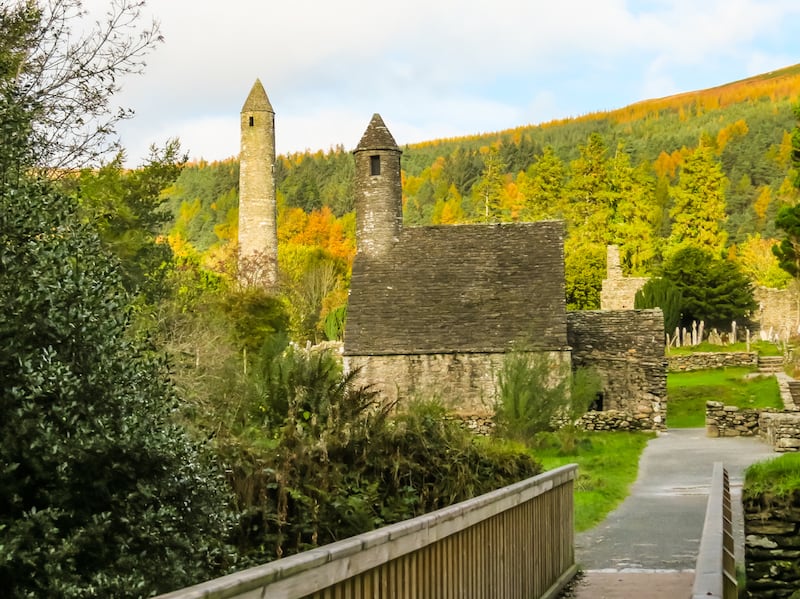 St Kevin's Monastery in Glendalough, Co Wicklow. Photograph: Getty