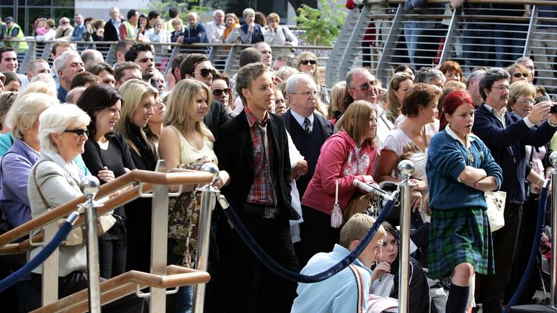 Irish zeal for shopping was clearly evident at the multifaith ceremony that accompanied the opening of the Dundrum Shopping Centre in 2005. Photograph: Cyril Byrne