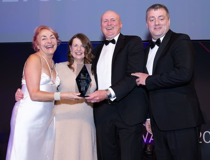 McCarthy + Co Solicitors LLP - Overall Winner of Law Firm of the Year, Sponsored by Dye & Durham. Photograph: Paul Sherwood