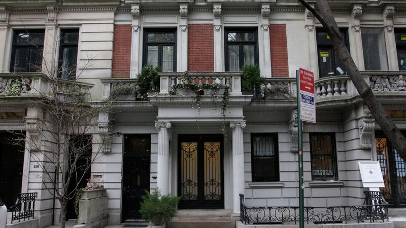 A 7,000 sq ft townhouse at 116 East 65th Street in Manhattan, where Ghislaine Maxwell once lived, less than 10 blocks from Epstein’s mansion, it was purchased in 2000 by an anonymous limited liability company, with an address that matches the office of J Epstein & Co. Photograph: Tina Fineberg/The New York Times