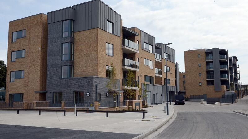 Thornton Heights, formerly St Michael’s Estate, in Inchicore where 300 duplexes and apartments will be constructed. Photograph: Eric Luke/The Irish Times