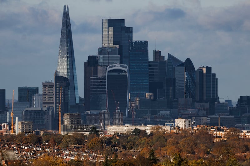 the City of London: A last one-off boost came from the explosive growth of the financial sector in which the UK played a more than full part.