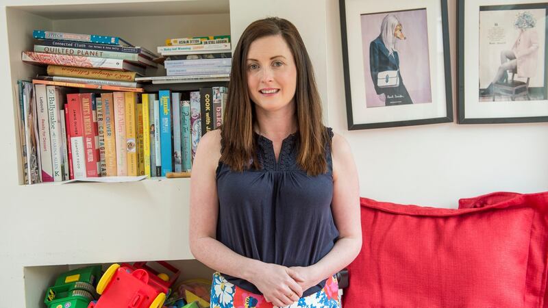 Amy Walsh  at her home in Drumcondra. Photograph: Brenda Fitzsimons