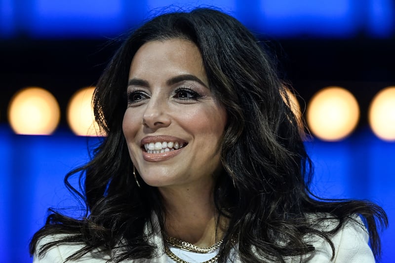 Eva Longoria US actor, producer and founder of Eva Longoria Foundation. Photograph: Patricia De Melo Morerira/AFP/Getty Images