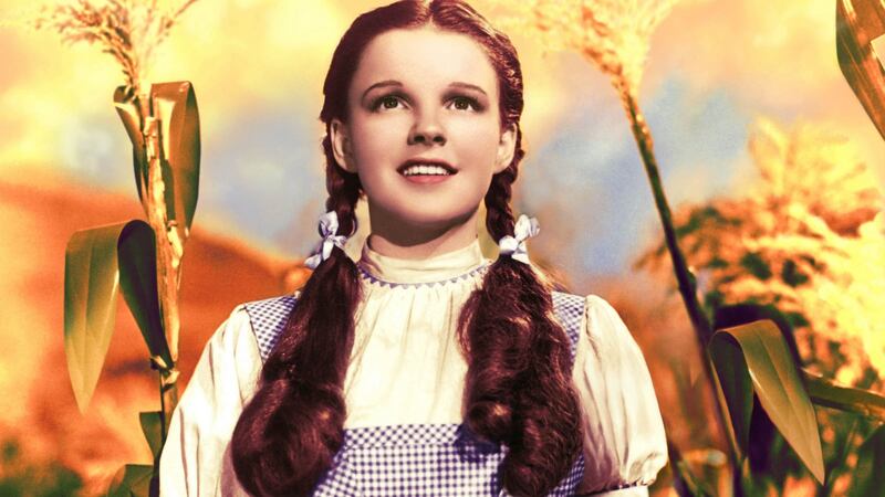 American actress and singer Judy Garland  as Dorothy Gale in ‘The Wizard of Oz’, 1939. Photograph: Silver Screen Collection/Hulton Archive/Getty Images