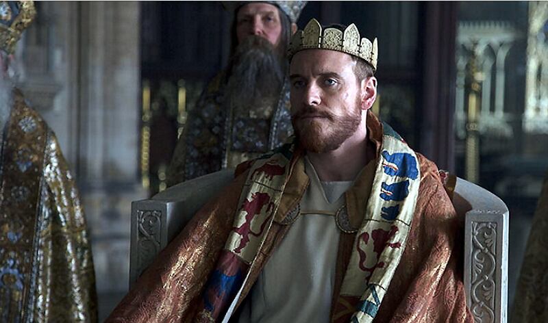 Out damn spot: Michael Fassbender ascends the throne in the “Scottish character” in Justin Kurzel’s Macbeth