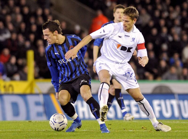 Dominic Foley played for AA Gent in Belgium from 2005 to 2009. Photograph: Getty Images