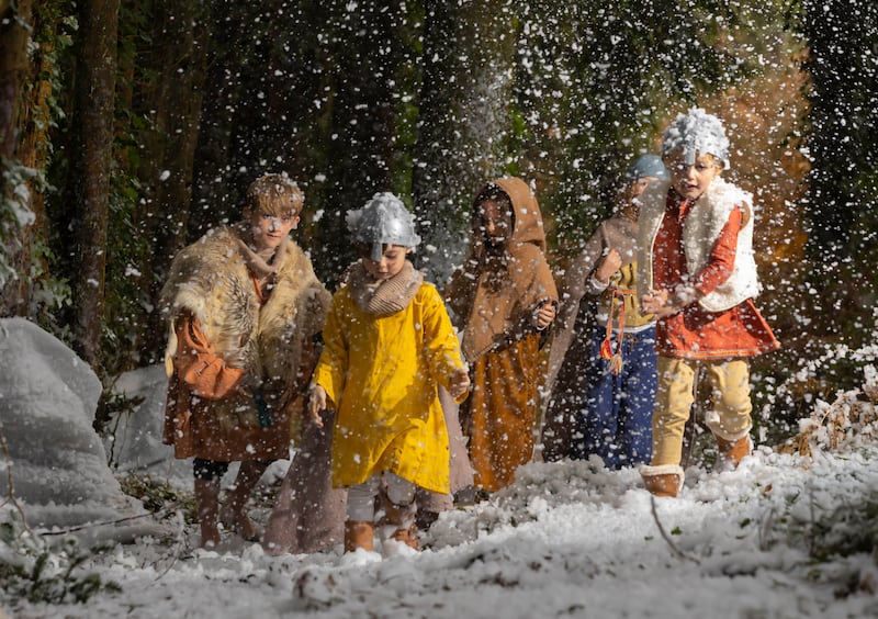 Workshops throughout the city and county’s libraries will help educate children on how to reduce waste at Christmas. Photograph: Patrick Browne