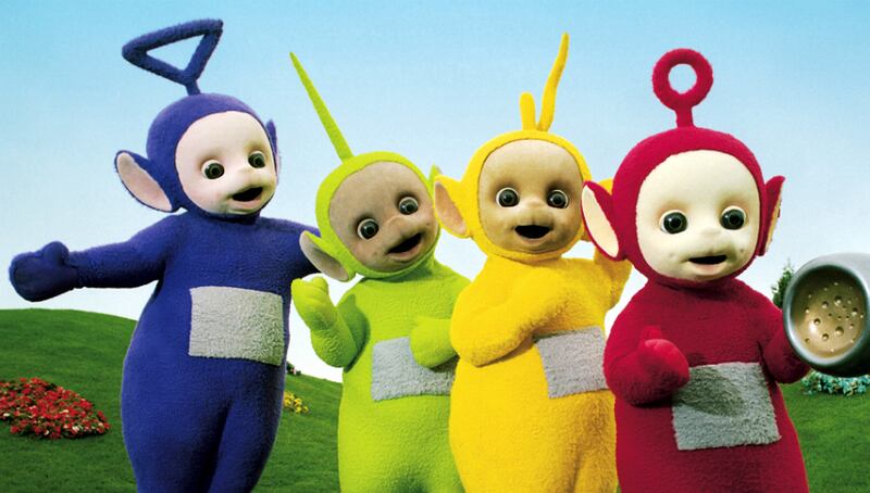 Gang of four: Tinky-Winky, Dipsy, Laa-Laa and Po