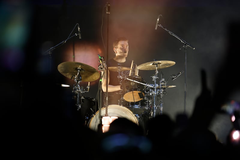 The Script's Glen Power.  Photograph: Nick Bradshaw