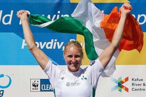 Tears flow on a golden day for Ireland's Sanita Puspure