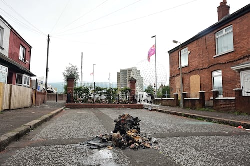 Groups of up to 50 young people throw petrol and paint bombs at police in Belfast overnight