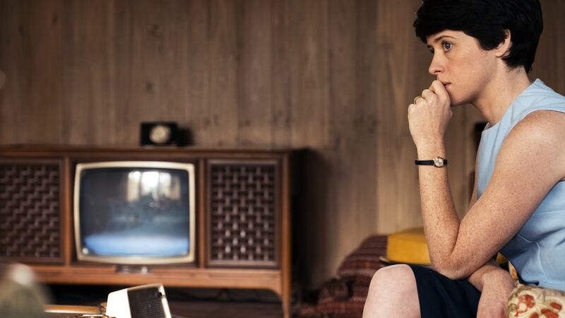 Claire Foy as Janet Armstrong in First Man. Photograph: Universal Pictures