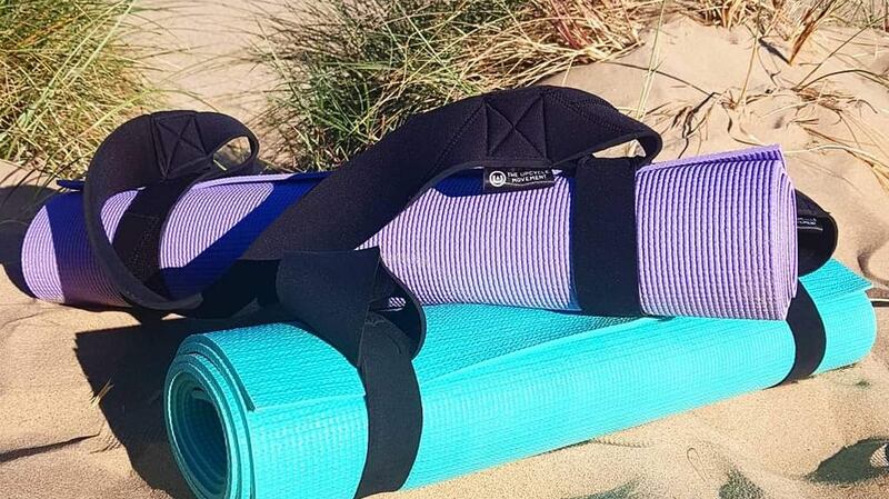 The Neo Warrior yoga mat strap (€23 from theupcyclemovement.com) is made from upcycled wetsuits.