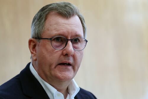 Jeffrey Donaldson resigns as DUP leader after being charged with sex offences