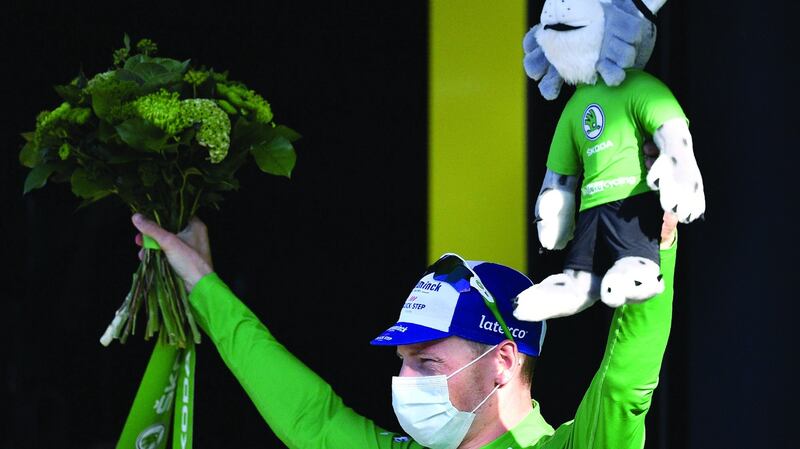 Sam Bennet won the green jersey