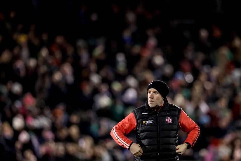 Feargal Logan regards himself as very lucky in relation to his stroke – his speech wasn’t affected and physically he emerged mostly unscathed. Photograph: Ben Brady/Inpho