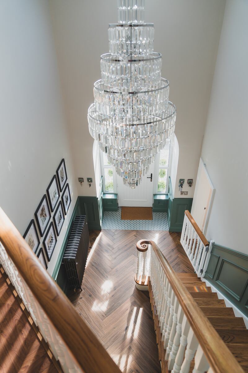 Entrance hall. Photograph: Ronan McGrade