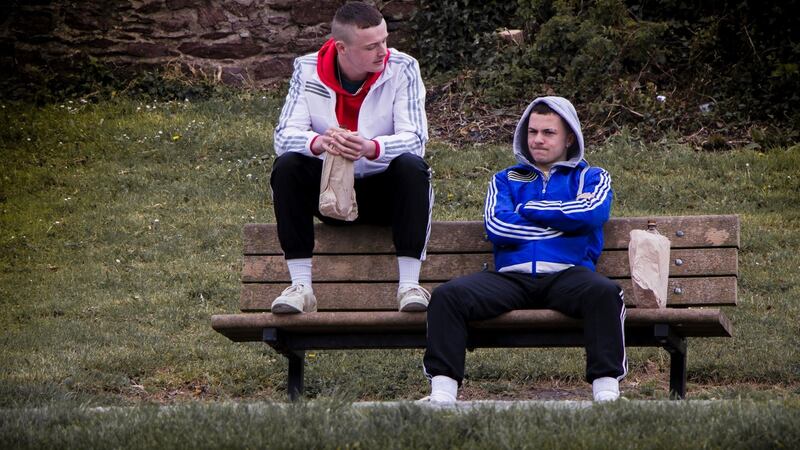 The comedy mother lode: Chris Walley and Alex Murphy in  Paul Foott’s The Young Offenders