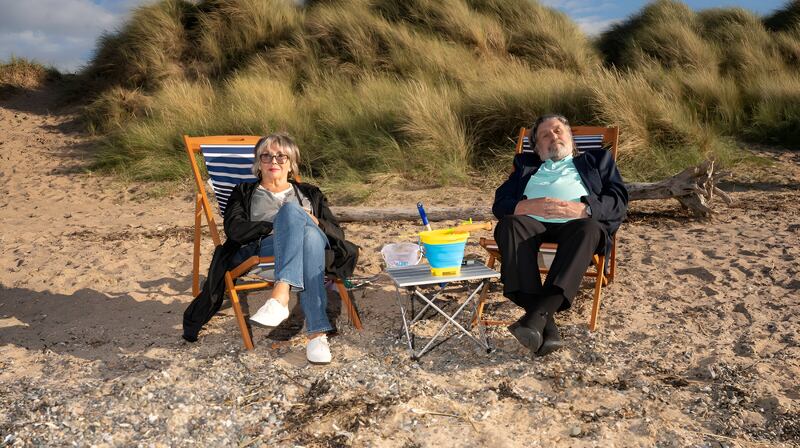 Ricky Tomlinson and Sue Johnston in Ricky, Sue & a Trip or Two