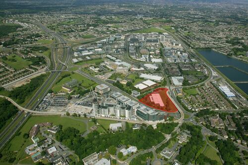 Sandyford site sold for €110m in 2006 on market at €9m