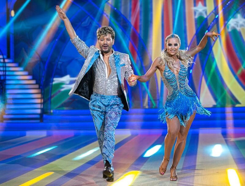 Brian Dowling with Laura Nolan. Photograph: Kyran O’Brien