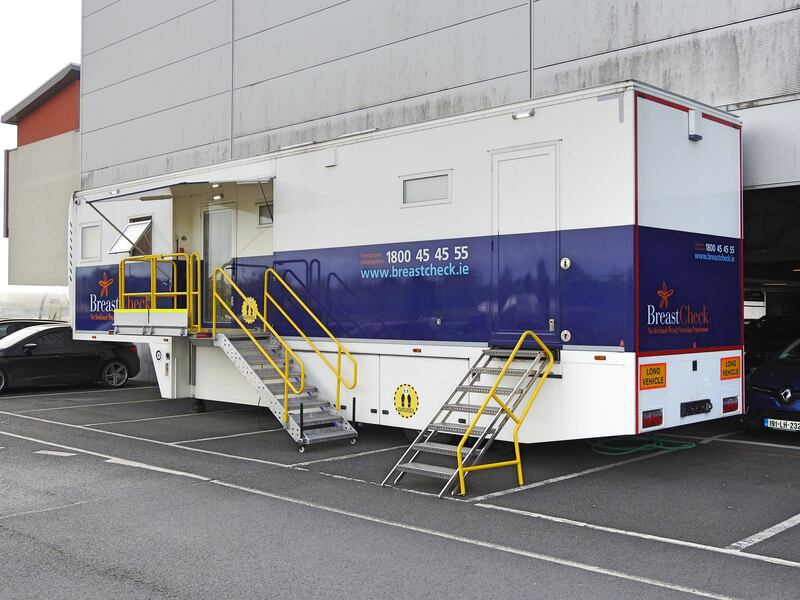 A BreastCheck screening centre in Drogheda, Co Louth. Photograph: Derick Hudson/Getty Images