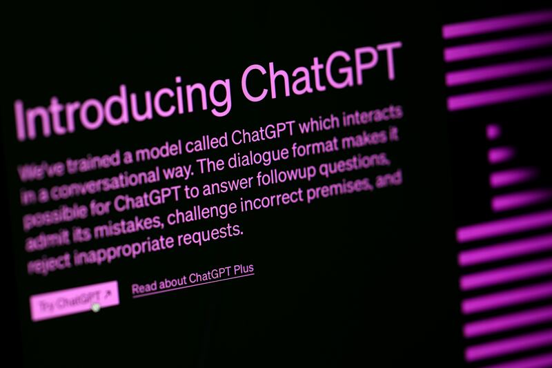 ChatGPT 'learns' from material published online, answers requests from humans and is even able to produce academic essays. Photograph: John Walton/PA