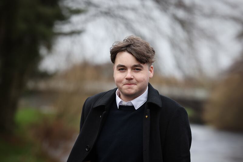 James Stokes said Sinn Féin's links to the Provisional IRA were 'history' and that he was grateful for the peace process. Photograph: Laura Hutton/The Irish Times