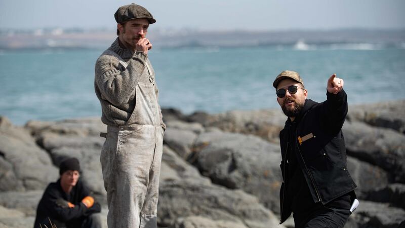 Director Robert Eggers at work on The Lighthouse