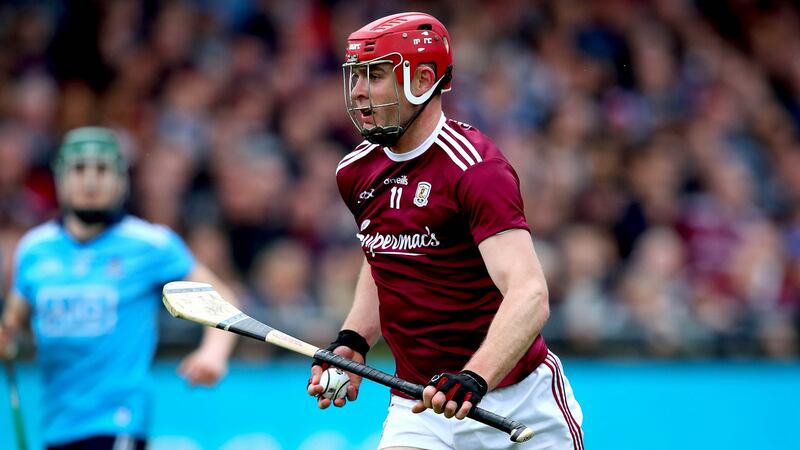 Johnny Glynn’s last match for Galway came against Dublin last summer. Photograph: Ryan Byrne/Inpho