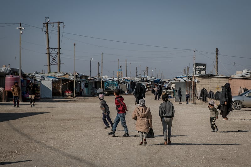 A paediatrician at the camp used to treat 30 children a day, but USAid cuts meant this has dropped to 15, one resident says. Photograph: Sally Hayden