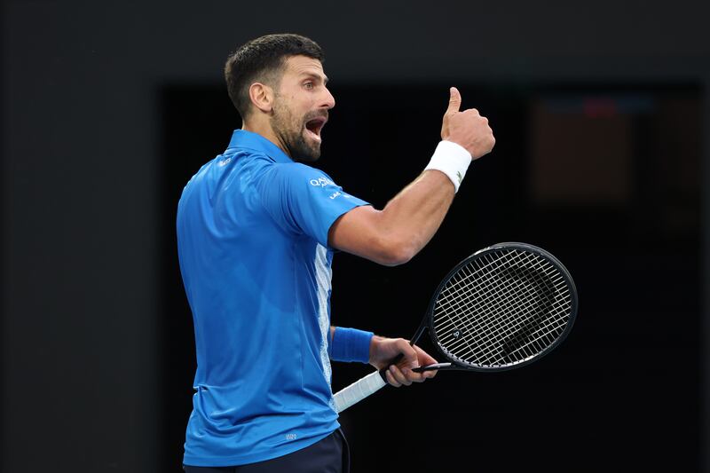 Novak Djokovic. Photograph: Janelle St Pierre/Getty