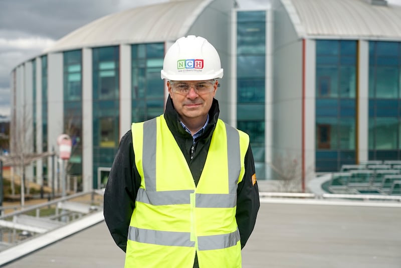 Phelim Devine, project director at the National Paediatric Hospital Development Board, at the national children's hospital. Photograph: Enda O'Dowd