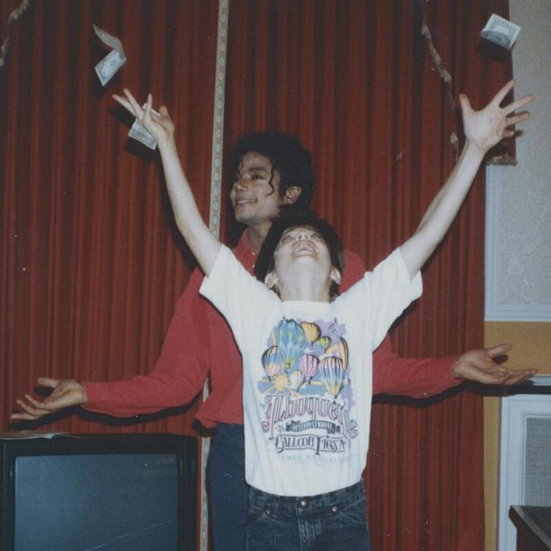 Leaving Neverland: Michael Jackson with James Safechuck as a child