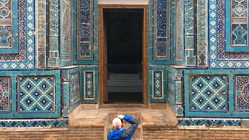 The Mir-i-Arab Madrasa in Bukhara.