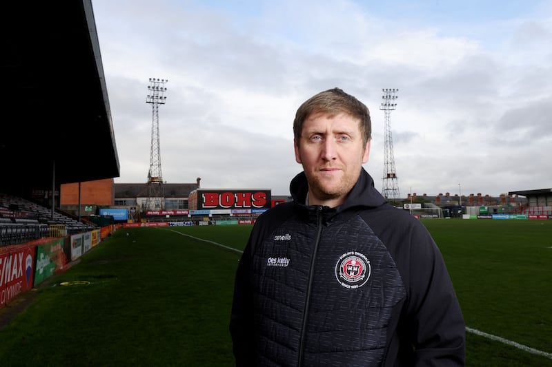 Daniel Lambert, chief operating officer of Bohemian Football Club, in Dalymount Park. Photograph: Alan Betson