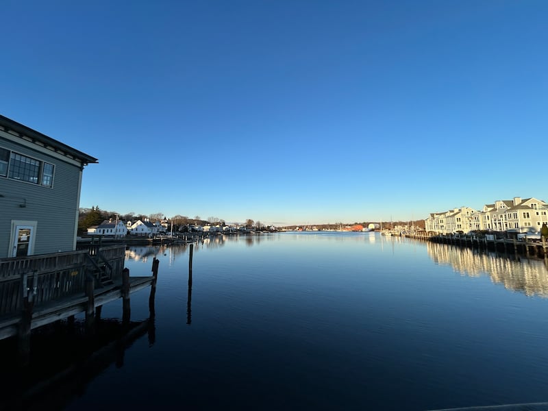 Mystic, a very pretty seaside village with a Dalkey-meets-Kinsale vibe