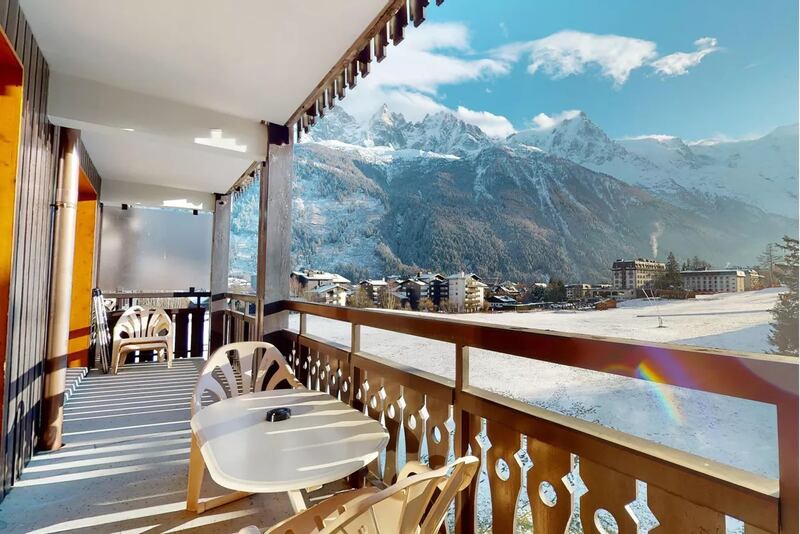 Ski in/ski out one-bed apartment in the heart of Chamonix, €580,000, Knight Frank