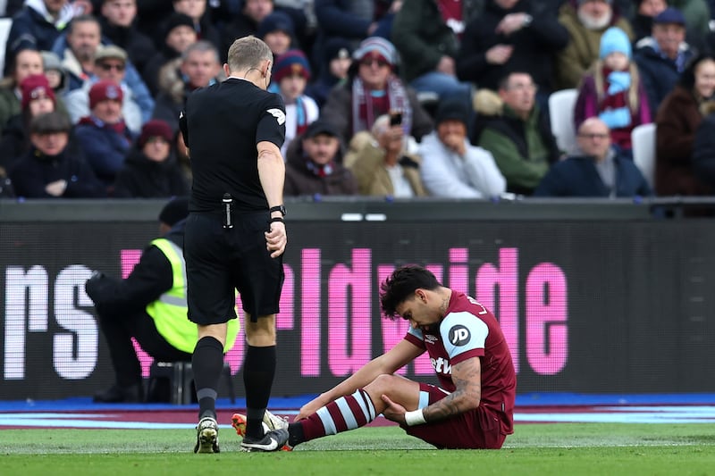 The injury to Lucas Paqueta is more serious than was initially believed, and means West Ham are now looking to sign an attacking midfielder. Photograph: Richard Pelham/Getty Images