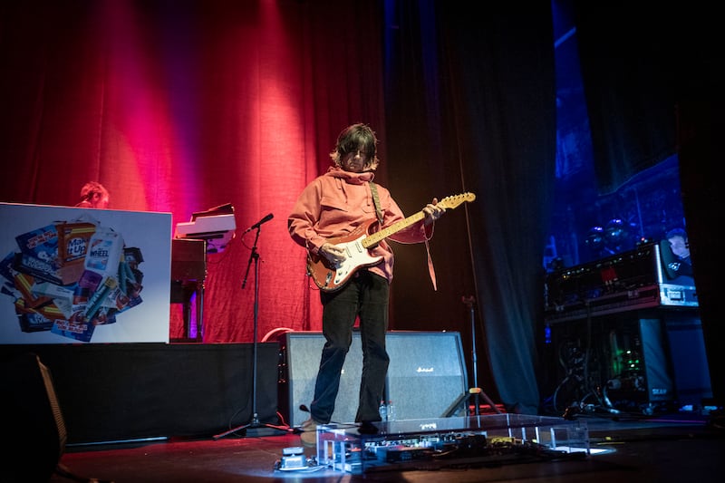 John Squire performing in Dublin. Photograph: Tom Honan