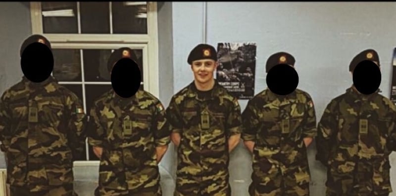 Defence Forces soldier Cathal Crotty (22)