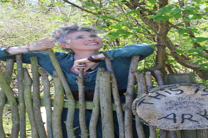 'Reformed landscaper' Mary Reynolds. Photograph: Claire Leadbitter/Irish Forest Garden.