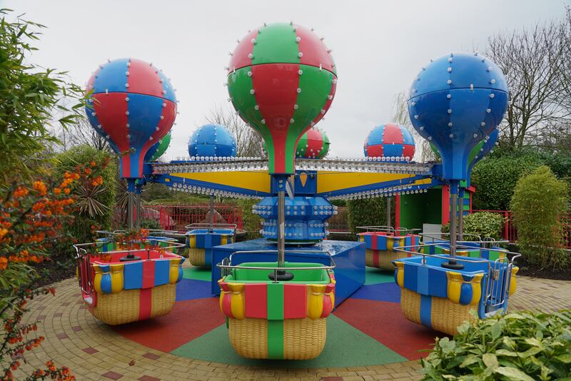 Balloon Race, a new addition to the rebranded Tayto Park, now called Emerald Park. Photograph: Enda O'Dowd