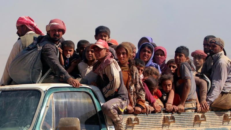 Islamic State militants have killed at least 500 members of Iraq’s Yazidi ethnic minority during their offensive in the north, Iraq’s human rights minister told Reuters. Photograph: Rodi Said/Reuters