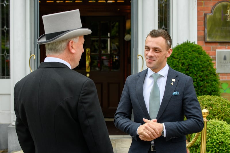 Operations manager at Hayfield Manor Hotel John Burchill says that in tourism you get to build great relationships with customers, some that last generations
Pic Daragh Mc Sweeney/Provision