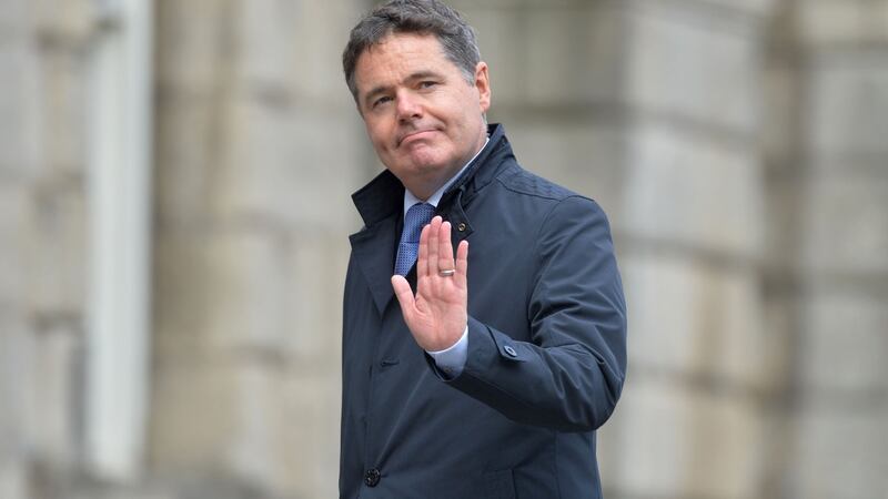 Paschal Donohoe: saying goodbye to Bank of Ireland shares. Photograph: Alan Betson